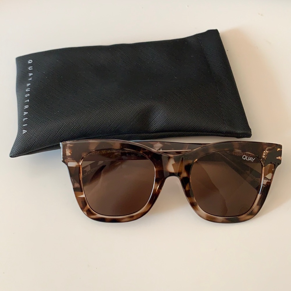 NWOT Quay Australia Tortoise Sunglasses